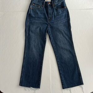 Madewell High Waisted Jeans, Size 26